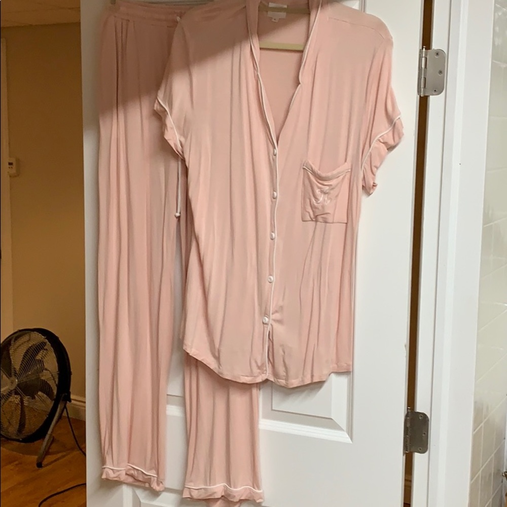 3 piece wedding pj set